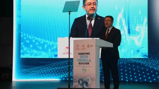 Bakan Yumaklı: Zannettiğimiz gibi sınırsız bir su kaynağımız yok