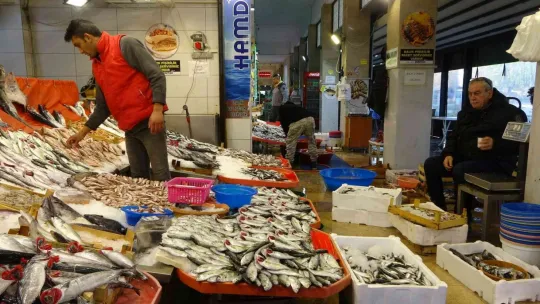 Balık fiyatları geriledi