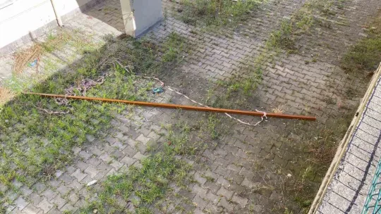 Elektrik akımına kapılan 2 kişi yaralandı