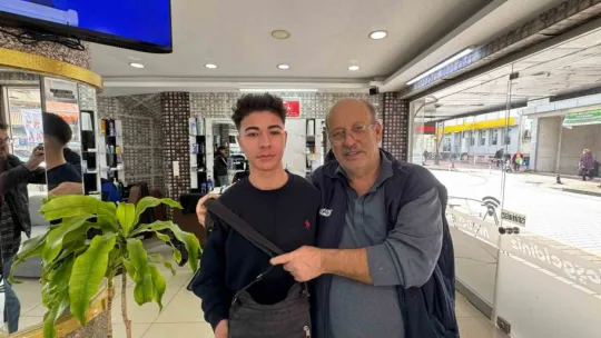 Kaybolan çanta sahibine geri döndü