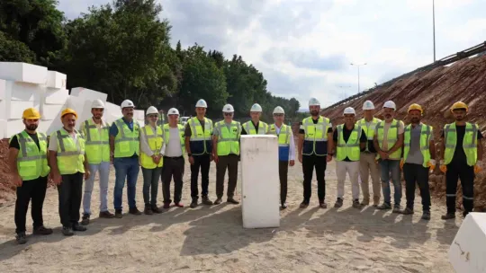 Baraçlı'dan dev projeye kalite ve hız vurgusu