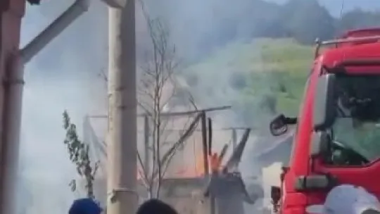 Baraka alev alev yandı