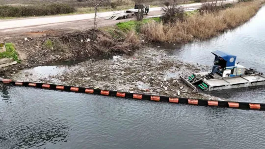 16 bin kilogramdan fazla atığın denize ulaşması engellendi