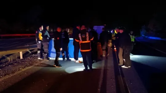 Sakarya'da motosiklet sürücüsü hayatını kaybetti