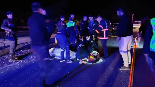 Sakarya'da motosiklet sürücüsü hayatını kaybetti