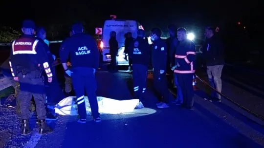 Sakarya'da motosiklet sürücüsü hayatını kaybetti