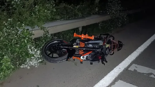 Sakarya'da motosiklet sürücüsü hayatını kaybetti