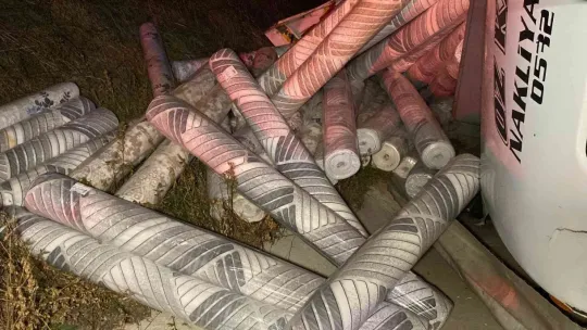 Bariyerlere çarpıp, 70 metre sürüklendi