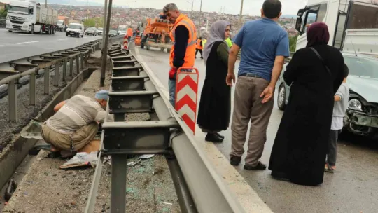 Yola dökülen mazot az kalsın faciaya yol açıyordu