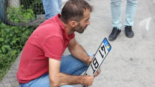 Başiskele'de feci kaza!