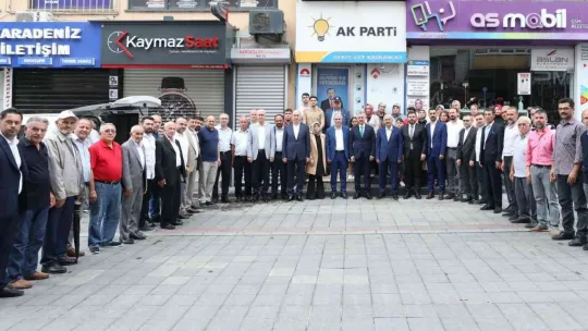 Başkan Büyükakın: Bizler bir kadro, bir vefa hareketiyiz