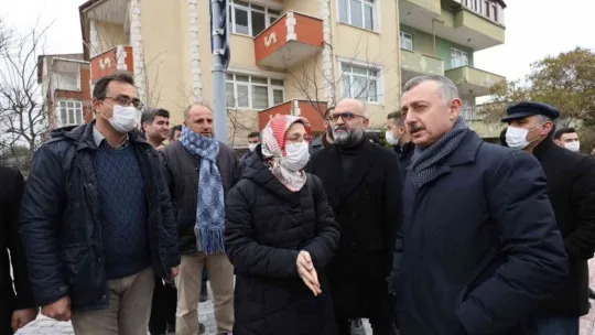 Başkan Büyükakın köprüyü test etti