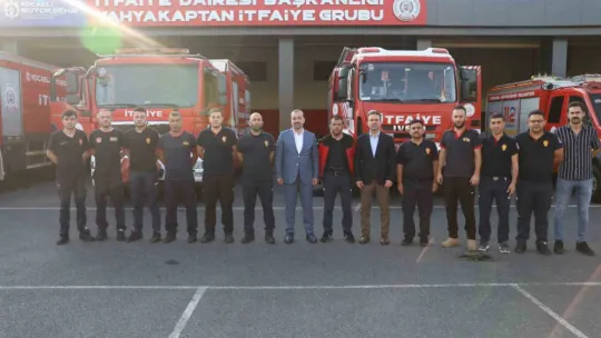 Başkan Talus, bayramda da çalışanları unutmadı