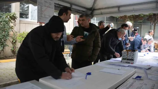 Kocaeli'nin ilk EYT emeklisi oldu