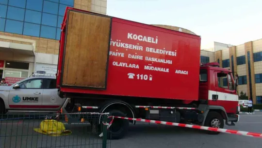 Baygın bulunan şahıs hastaneyi karantinaya aldırdı