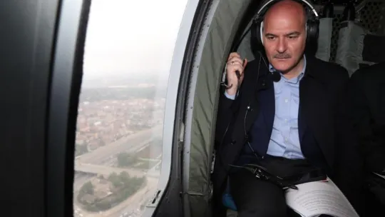 Bayram denetimlerine katılan Bakan Soylu'dan 'emniyet kemeri' uyarısı