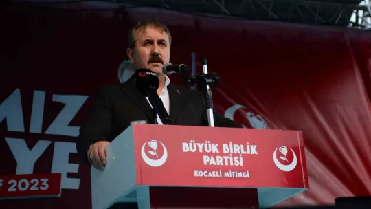 BBP Lideri Destici Kocaeli'de vatandaşlara seslendi