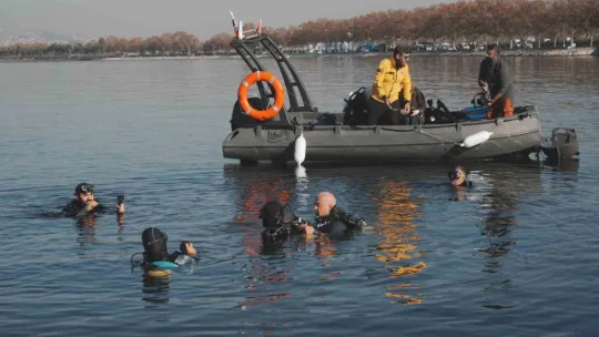 Büyükakın dalgıç kıyafeti giydi, dibe indi: Gördüğü manzara şaşırttı