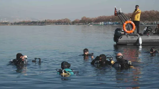 Büyükakın dalgıç kıyafeti giydi, dibe indi: Gördüğü manzara şaşırttı