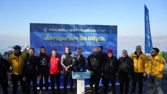 Büyükakın dalgıç kıyafeti giydi, dibe indi: Gördüğü manzara şaşırttı