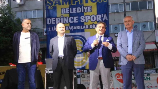 Şampiyonluk kutlamasında gergin anlar