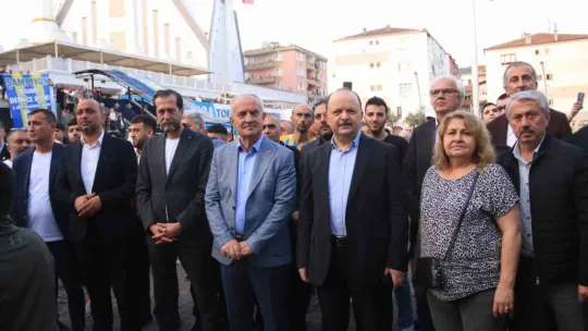 Şampiyonluk kutlamasında gergin anlar