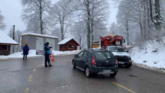 Belediye ekiplerinin kış mesaisi