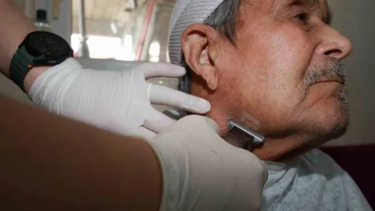 Bin 834 kişiye 19 bin kez evde bakım hizmeti