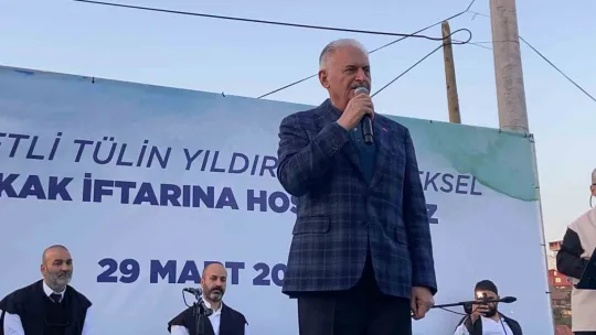 Binali Yıldırım Kocaeli'de konuştu
