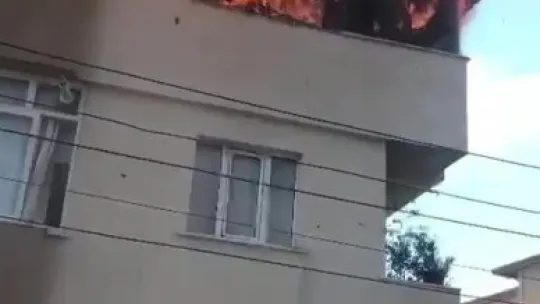 Yangına sebebiyet veren işçi hakkında tahkikat başlatıldı