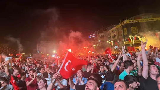 Kocaeli'de gol sevinci görülmeye değerdi