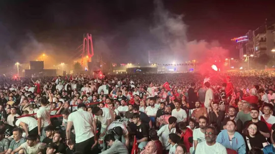 Kocaeli'de gol sevinci görülmeye değerdi
