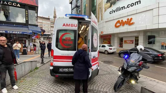 Bir gün önce satın aldığı engelli aracıyla kaza yaptı