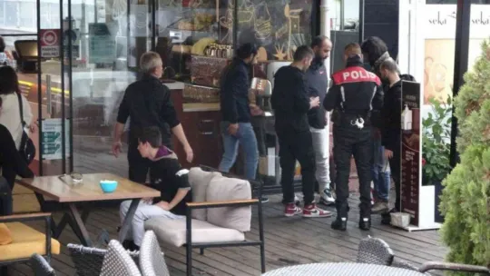 Boşanma aşamasında olduğu kocası iş yerinde dehşeti yaşattı