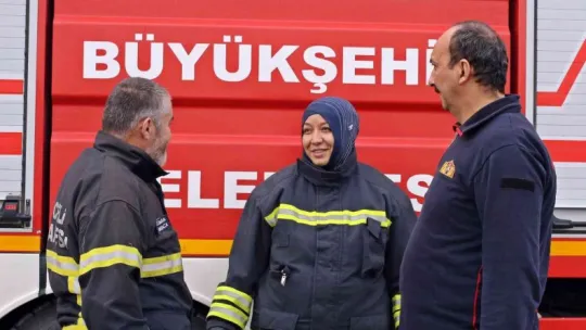Bu ailedeki herkes 'yangın savar'