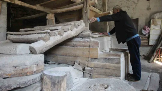 Bu değirmenin taşı 168 yıldır dönüyor