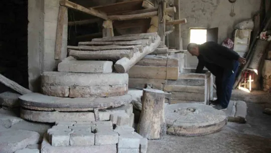 Bu değirmenin taşı 168 yıldır dönüyor