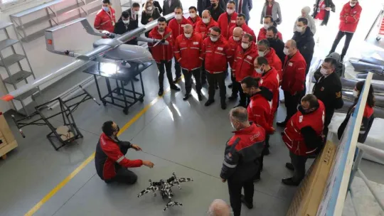 Bu dronlarla afet bölgelerine kan ve ilaç taşınacak