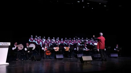 Bu konserde gönüller ilahi aşkla doldu