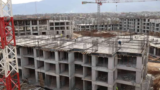 Bu konutlar sağlık çalışanlarının