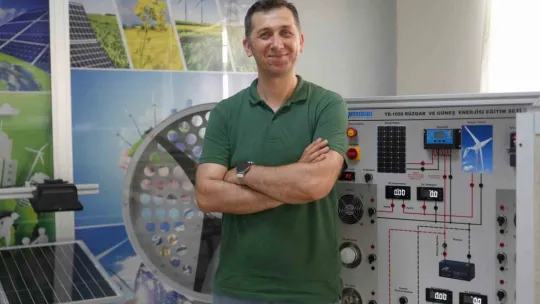Bu okul enerjisini güneşten alıyor