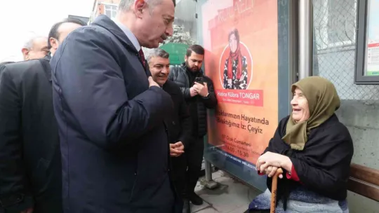 Büyükakın: Hizmet rüzgarı estiriyoruz