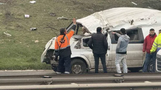 TEM Otoyolu'nda kaza: 5 yaralı