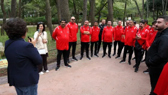 Büyükşehir Mehteri, festival için Ulsan'da