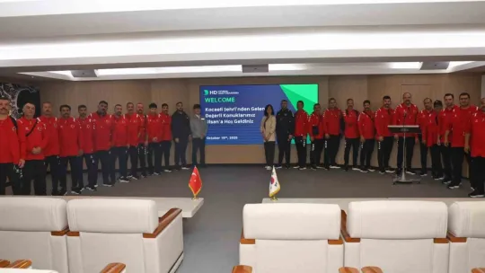 Büyükşehir Mehteri, festival için Ulsan'da