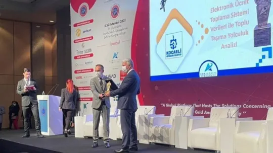 Büyükşehir'e 'Belediyecilik' ödülü
