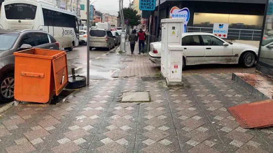 Cadde ortasında iğrenç olay