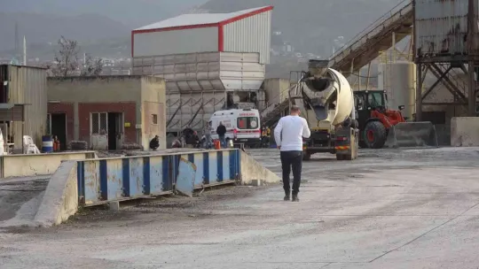 Çalıştığı makine sonu oldu!