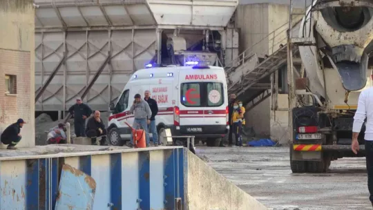 Çalıştığı makine sonu oldu!