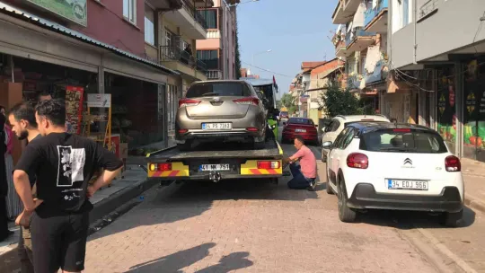 Otomobil marketin kepenklerine girdi!